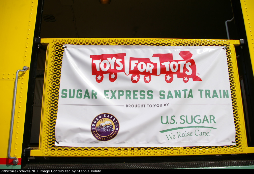 TOY FOR TOTS SIGN